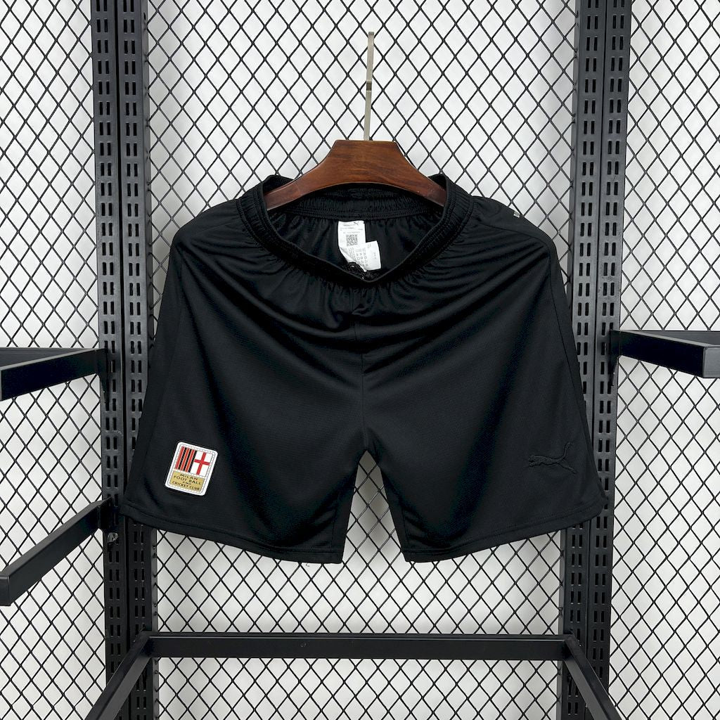 Shorts AC Mailand 24/25 125. Schwarzes Torwarttrikot