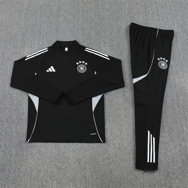 Trainingsanzug Deutschland 25/26 Schwarz - Winter