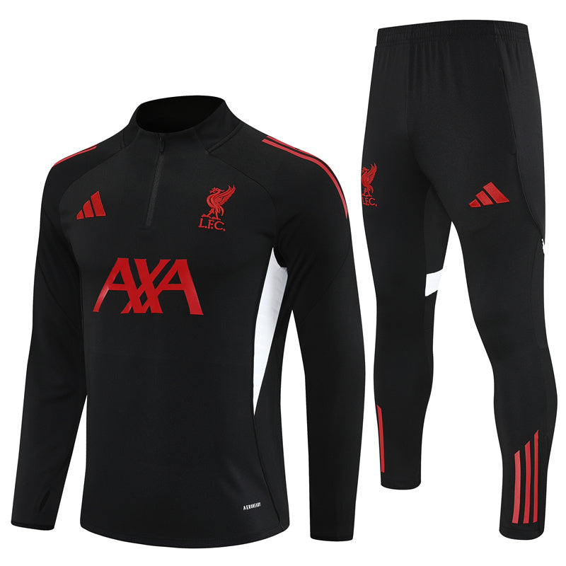 Trainingsanzug Liverpool 25/26 Schwarz - Winter