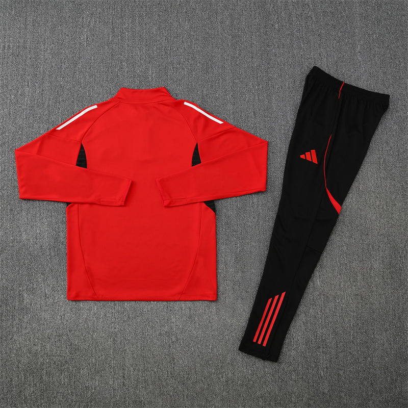 Manchester United Trainingsanzug 25/26 Rot - Winter