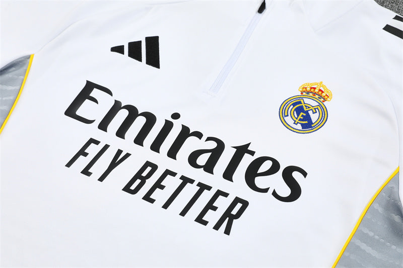 Trainingsanzug Real Madrid 25/26 Weiß - Winter