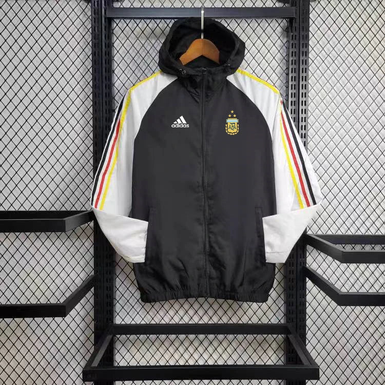 Windbreaker Argentina 24/25 - Preto e Branco
