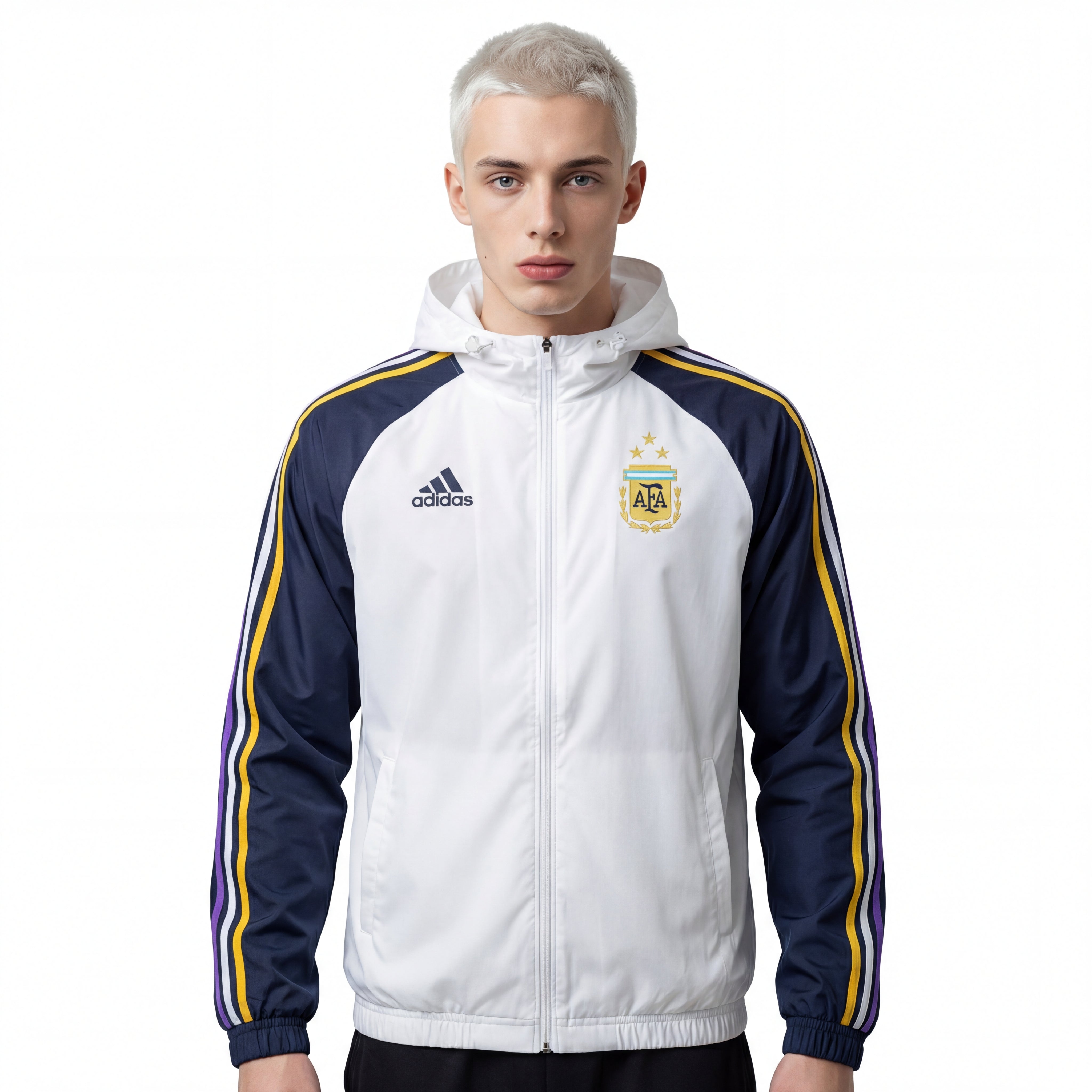 Windbreaker Argentina 24/25 - Weiß