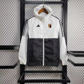 Windjacke Bélgica 24/25 - Branco e Preto