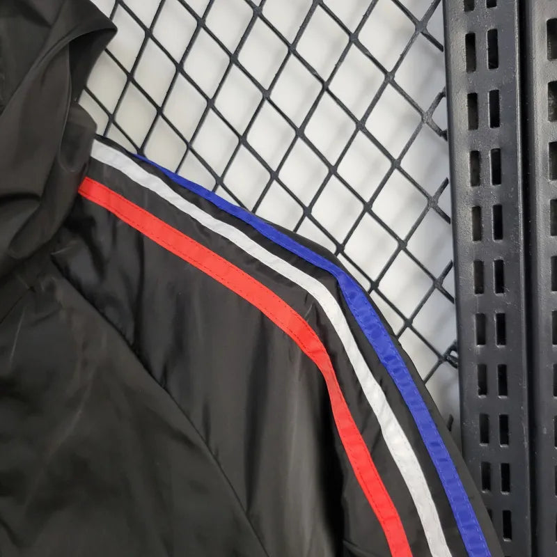Windbreaker São Paulo 24/25 - Preto e Vermelho