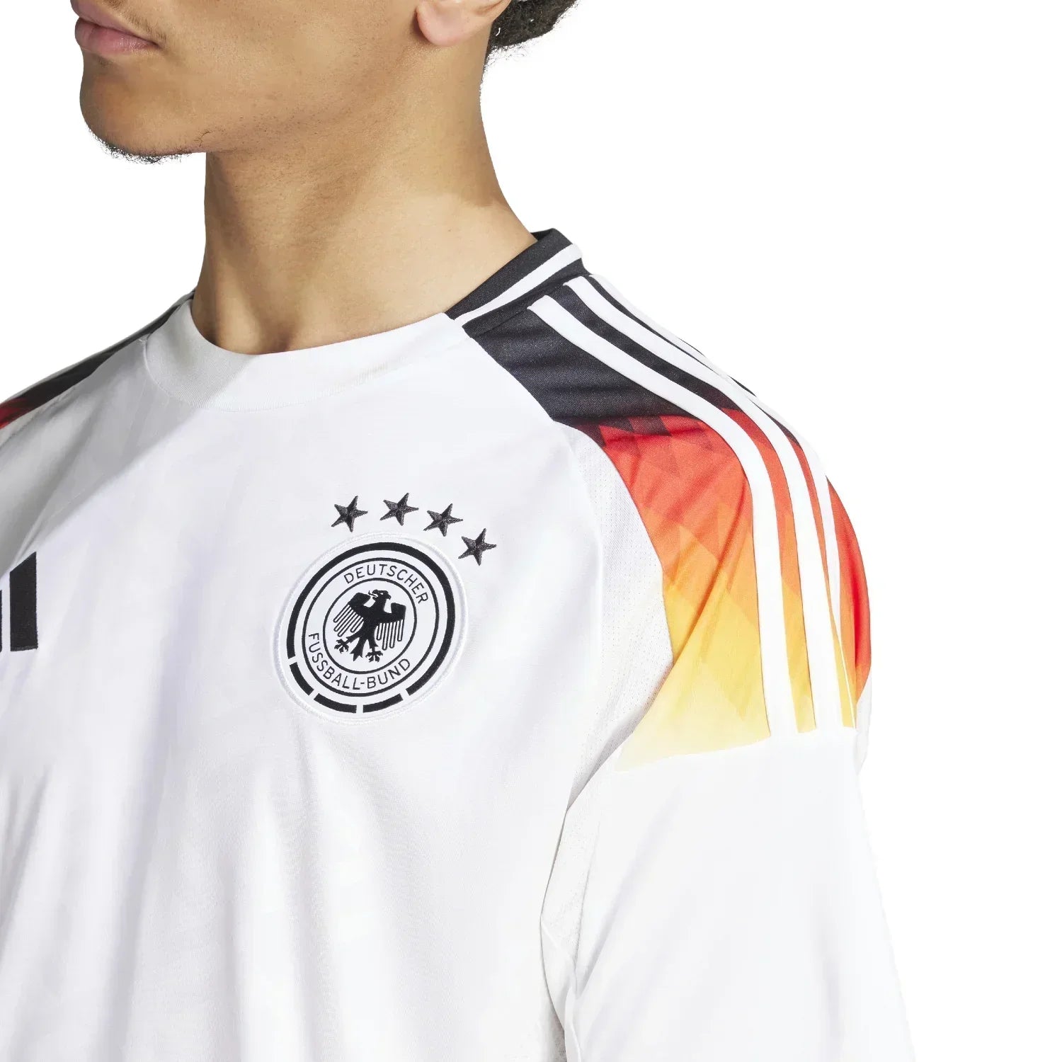 Jersey Alemanha Home 24/25 s/n° Torcedor Adidas Masculino - Branca
