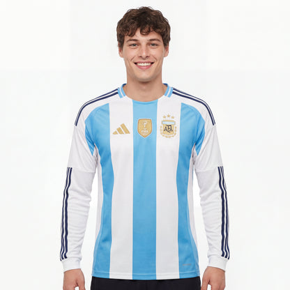 Argentinien Trikot 2026 Spieler Heim Langarm WM 