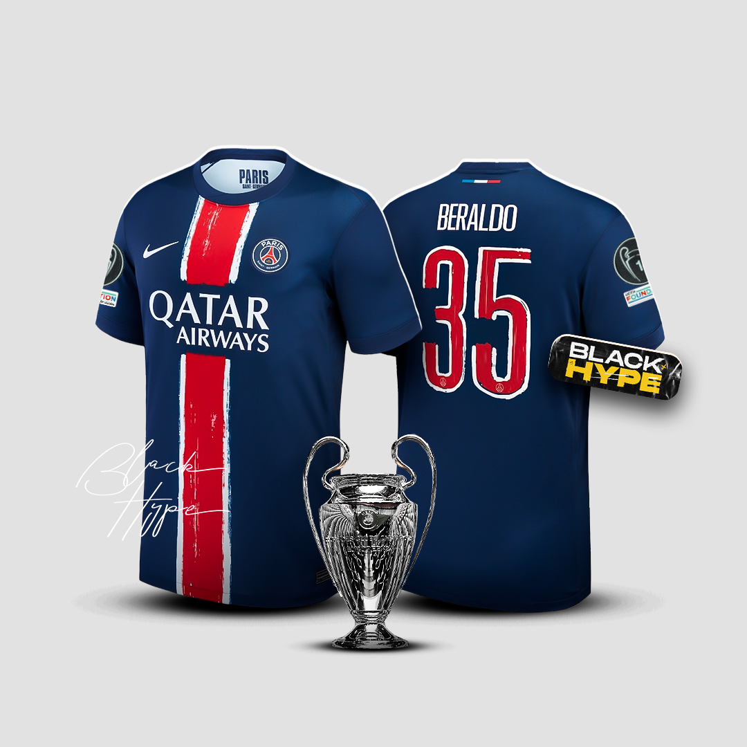 ジャージ ベラルド PSG 24/25 ホーム - チャンピオンズリーグ