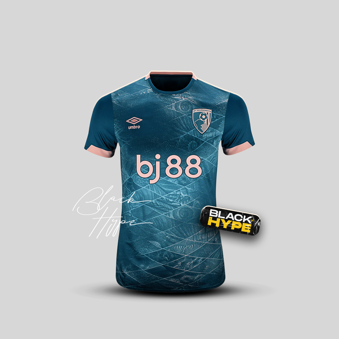 Jersey Bournemouth Feminino 24/25 Dritte 