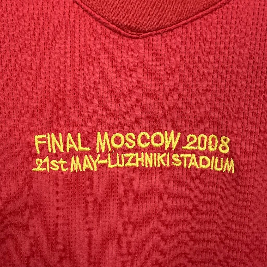 Jersey do Manchester United Retrô 2007/08 Home UCL