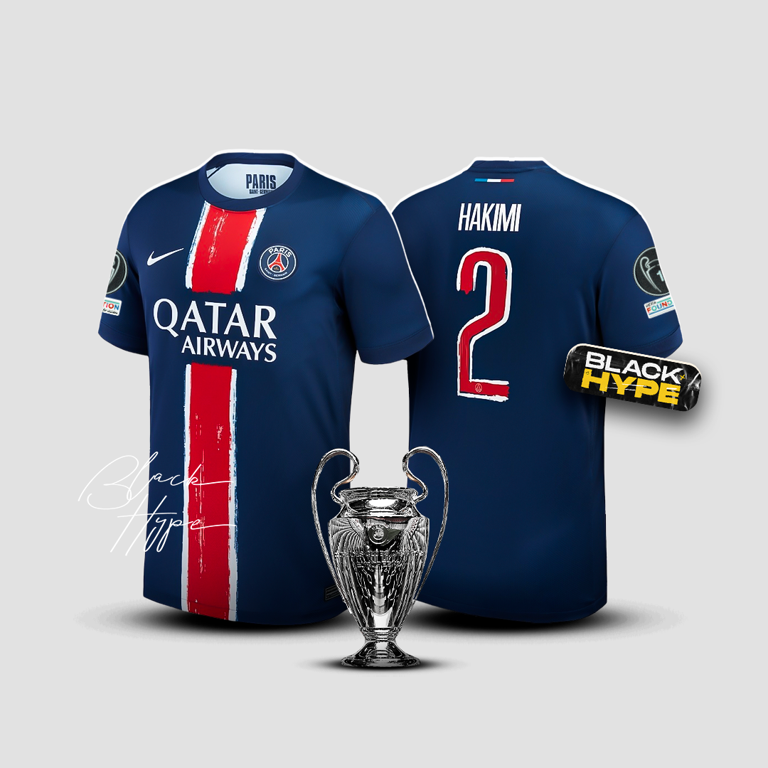 ハキミ選手 PSG 24/25 ホームユニフォーム - チャンピオンズリーグ