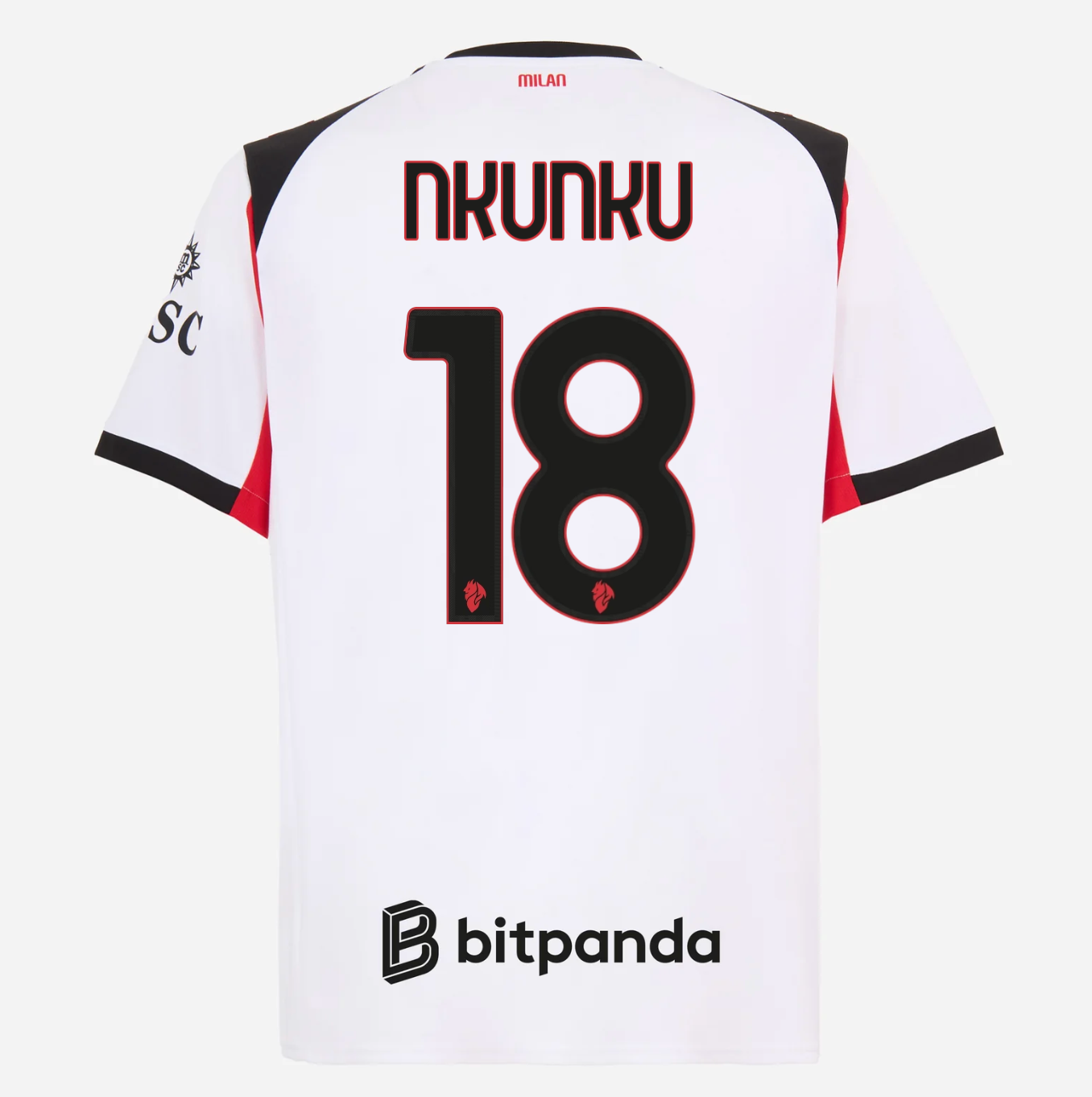 Jersey Milan 25/26 Away #18 NKUNKU