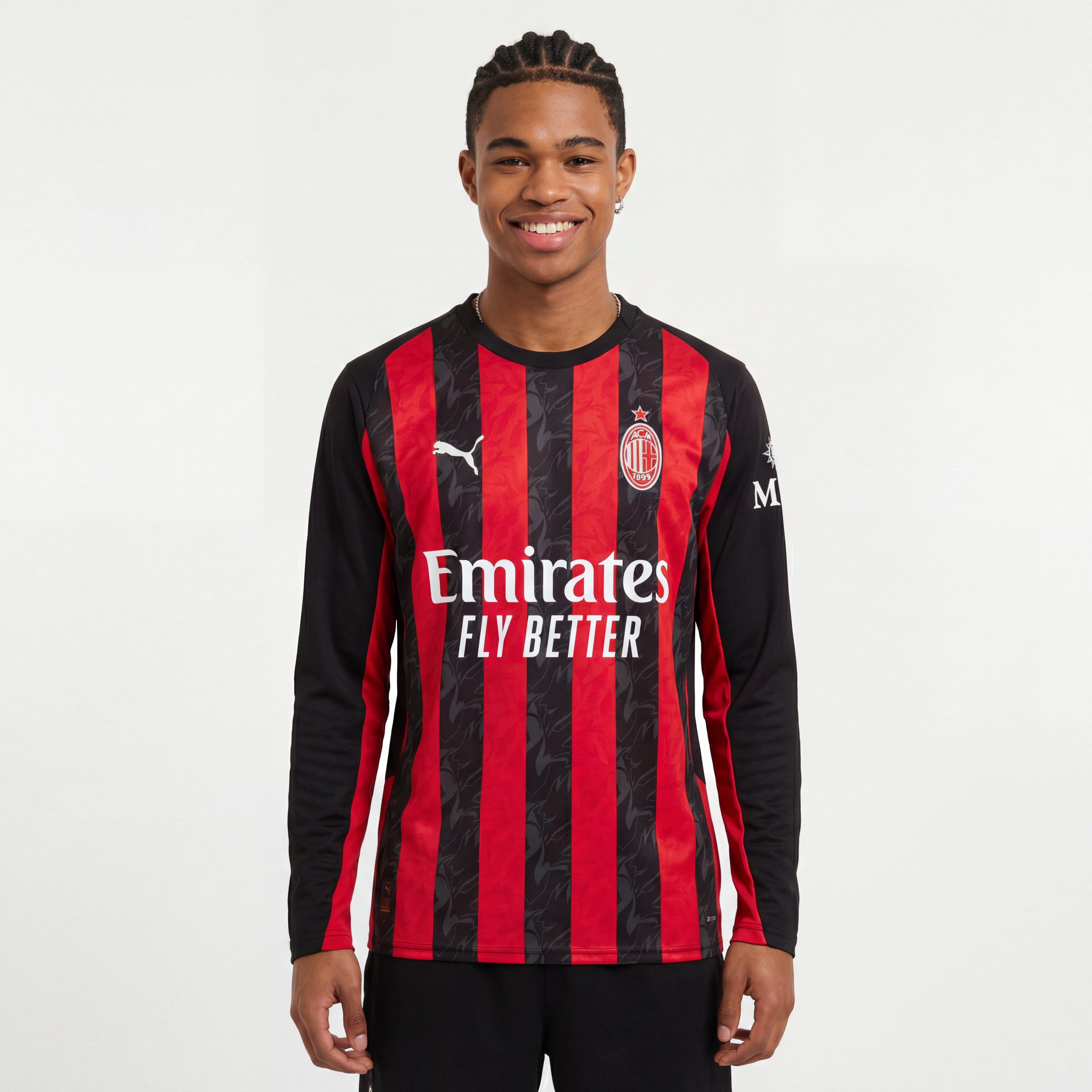 Trikot Milan 25/26 Langarm Home 