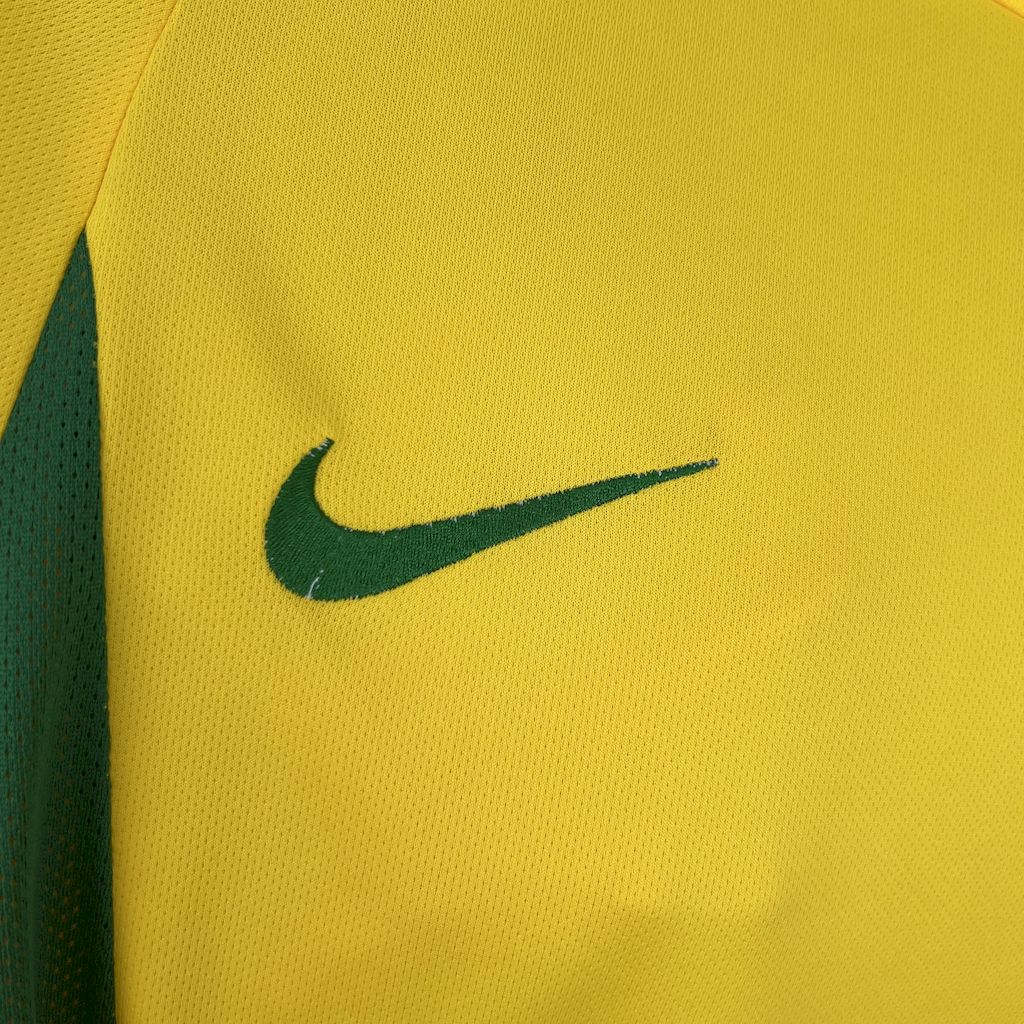 Trikot Retrôçã Brasilien 2002/02 Heim 
