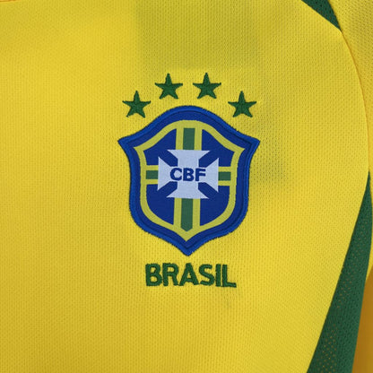 Trikot Retrôçã Brasilien 2002/02 Heim 