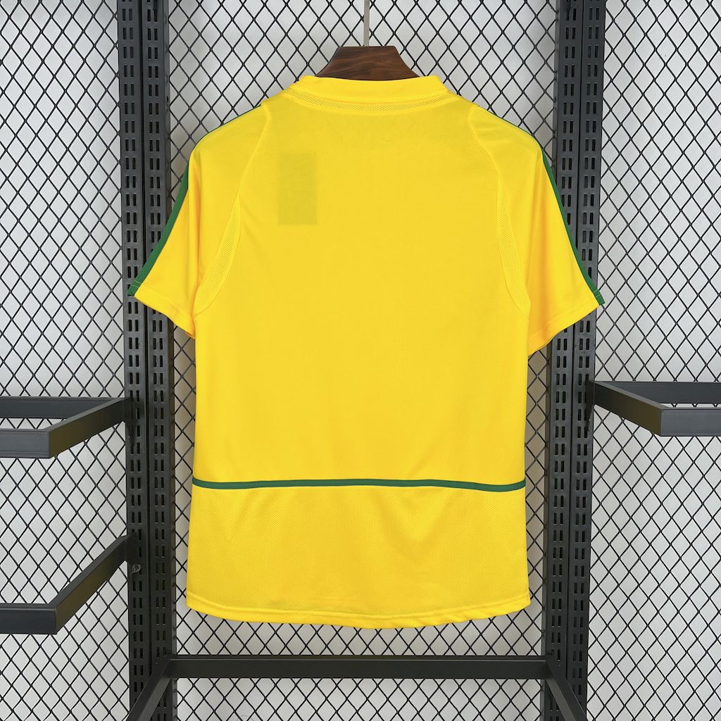 Trikot Retrôçã Brasilien 2002/02 Heim 