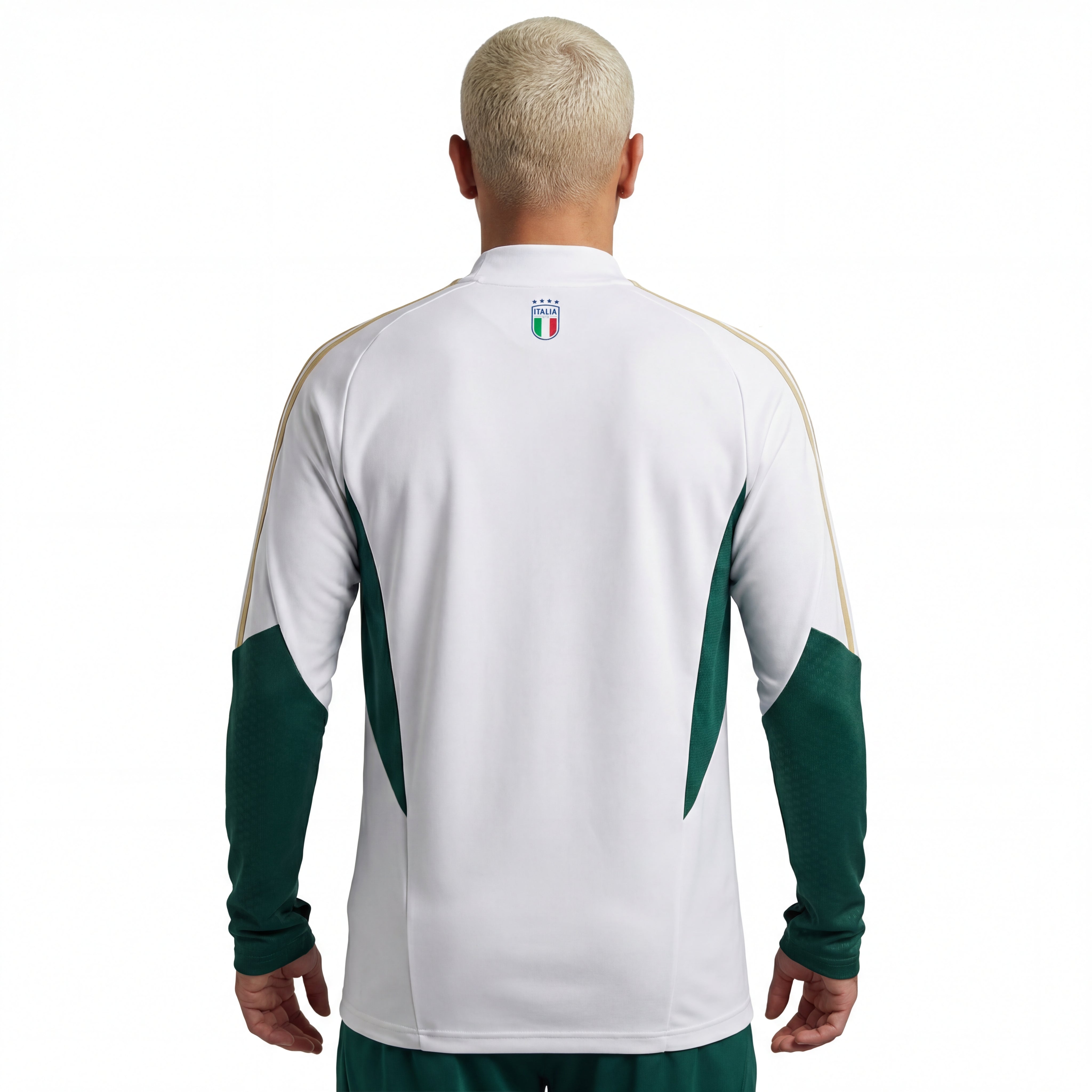Sweatshirt Italien Training WM 2026 Weiß 