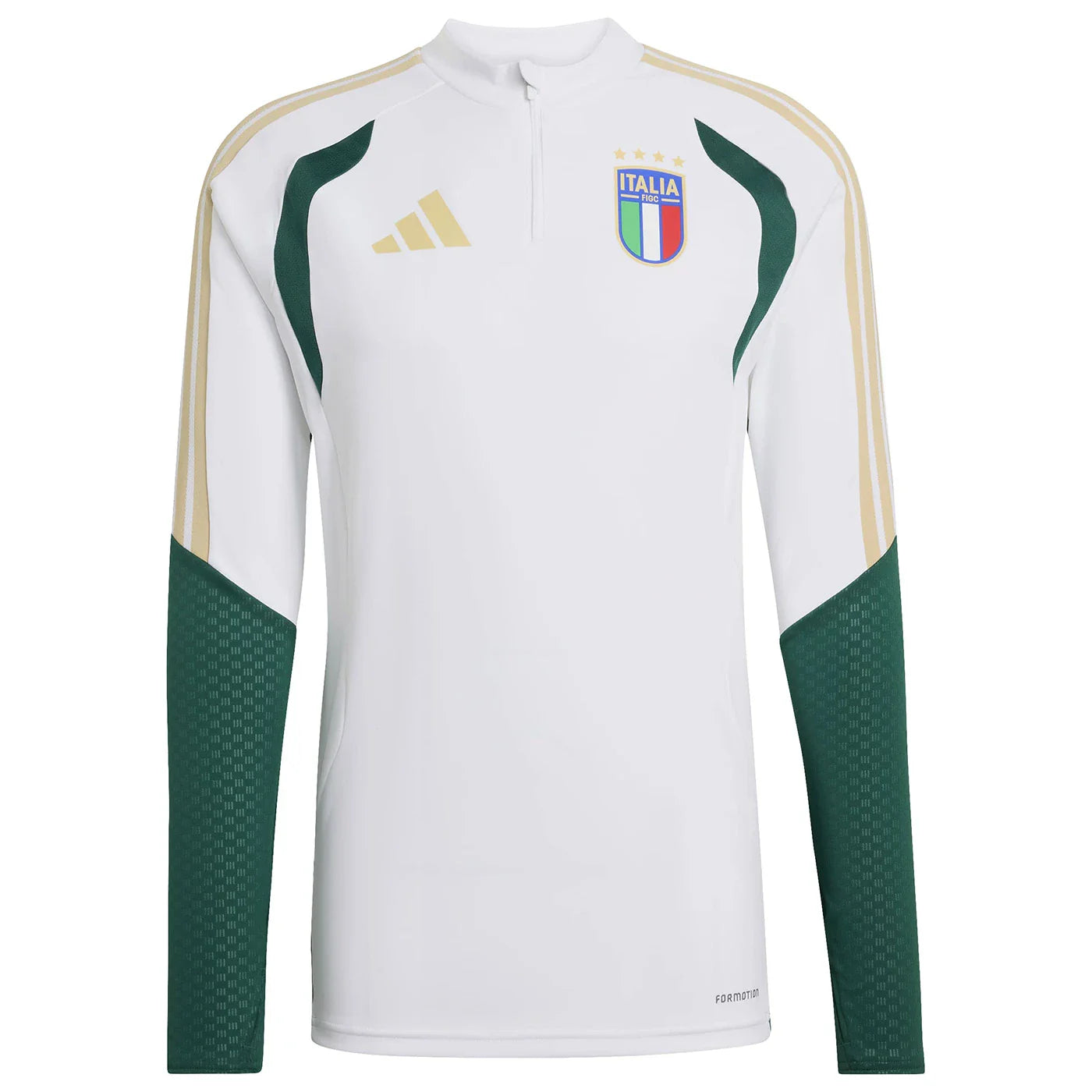 Sweatshirt Italien Training WM 2026 Weiß 