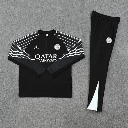 トレーニングスーツ PSG 25/26 ブラック - 冬用