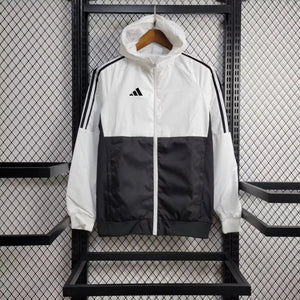 Windjacke Adidas 24/25 - Weiß und Blau 