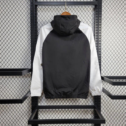 Windjacke Bélgica 24/25 - Preto e Branco 