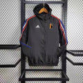 Windbreaker Bélgica 24/25 - Preto e Vermelho