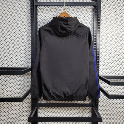 Windbreaker Real Madrid 24/25 - Schwarz Rot 
