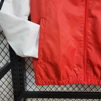 Windbreaker São Paulo 24/25 - Branco e Vermelho